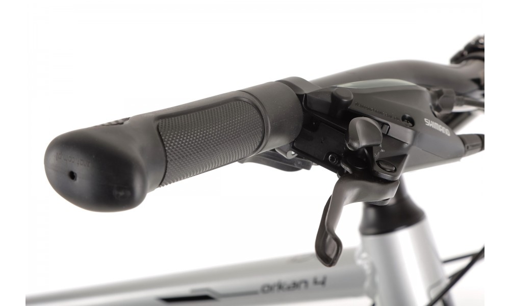 Rower crossowy Romet Orkan 4 M Lite - srebrny-czarny