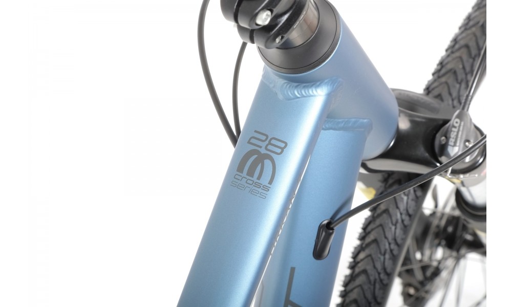 Rower crossowy Romet Orkan 7 D - niebiesko-czarny