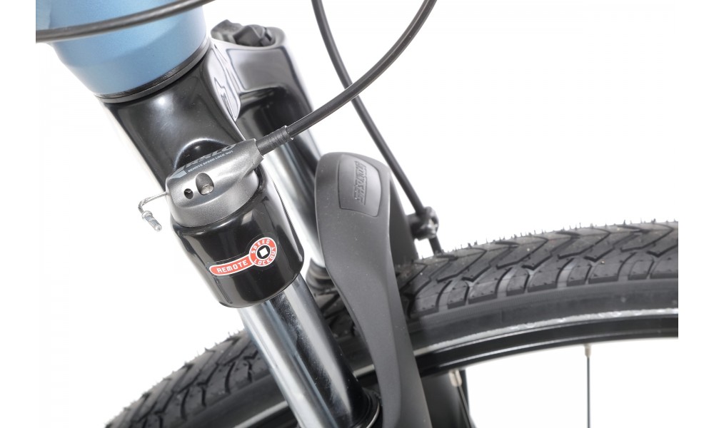 Rower crossowy Romet Orkan 7 D - niebiesko-czarny