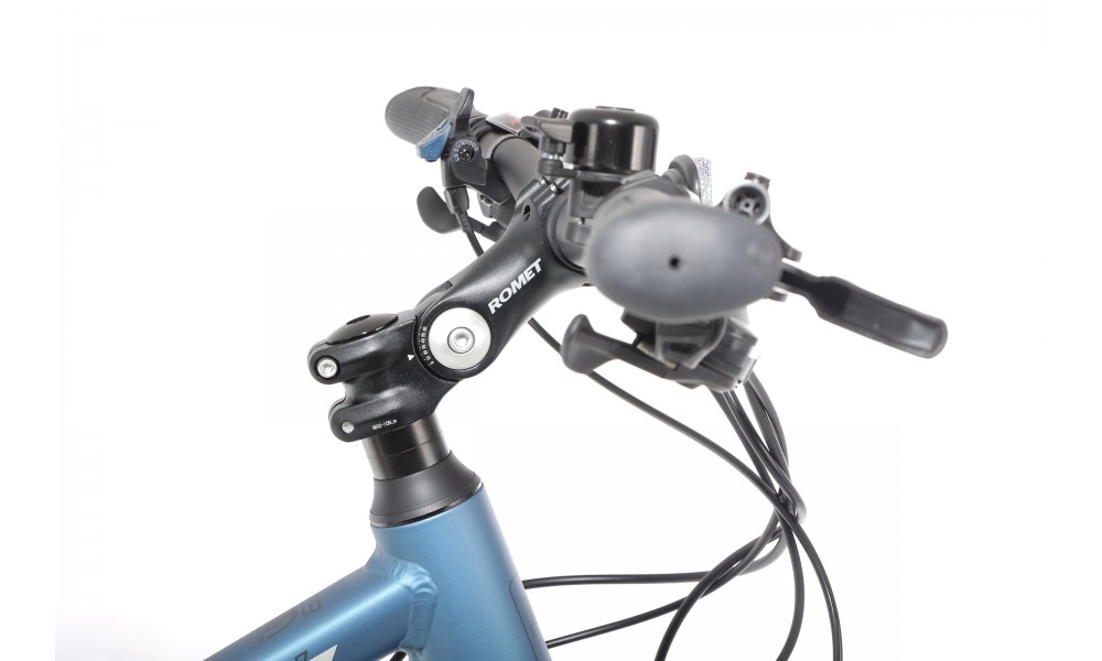 Rower crossowy Romet Orkan 7 D - niebiesko-czarny