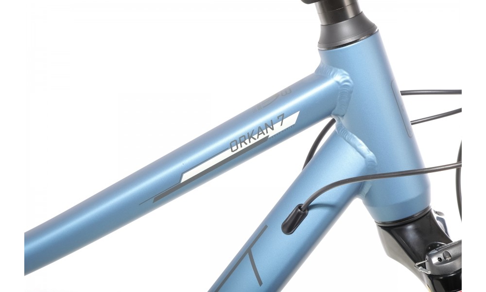 Rower crossowy Romet Orkan 7 D - niebiesko-czarny