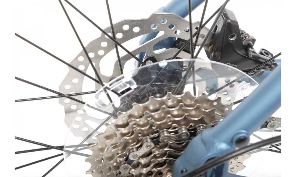 Rower crossowy Romet Orkan 7 D - niebiesko-czarny