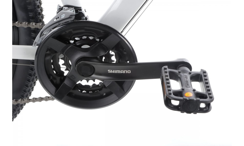 Rower górski Romet Rambler R9.2 - biało-grafitowo-turkusowy