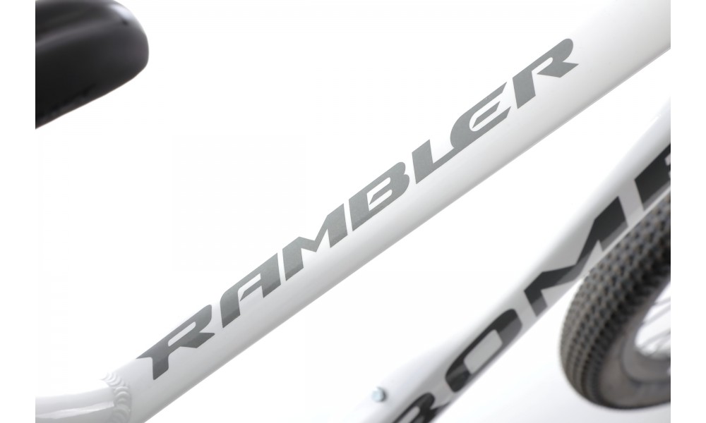 Rower górski Romet Rambler R9.2 - biało-grafitowo-turkusowy