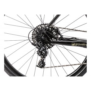 Rower gravel Romet Boreas 2 Lite - czarno-beżowy 2