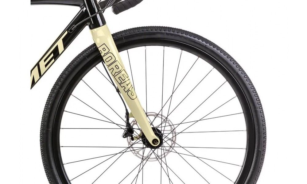 Rower gravel Romet Boreas 2 Lite - czarno-beżowy
