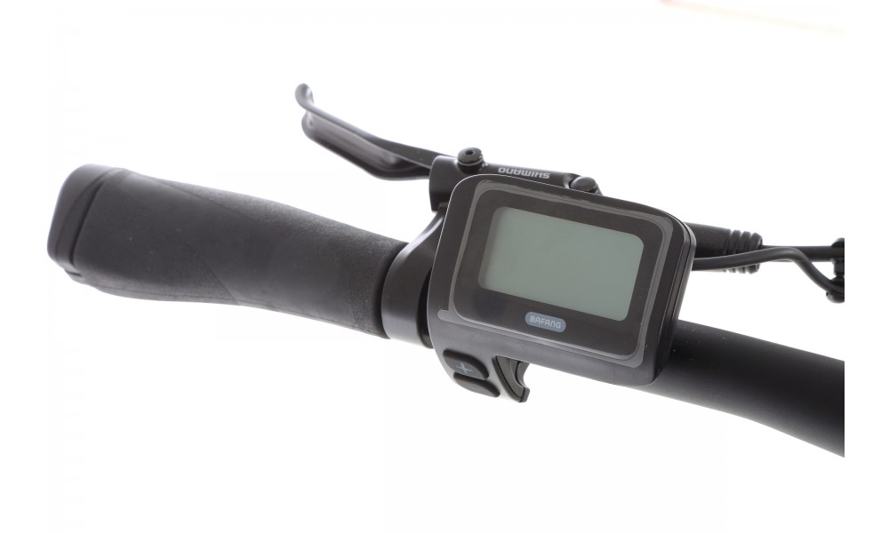 Rower górski elektryczny Romet E-Rambler E9.0 - grafitowo-pomarańczowy