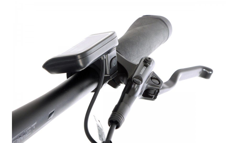 Rower górski elektryczny Romet E-Rambler E9.0 - mokka-turkus