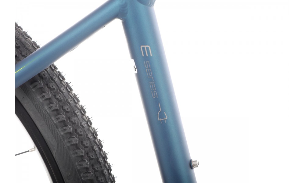 Rower górski elektryczny Romet E-Rambler E9.0 - granatowo-limonkowy