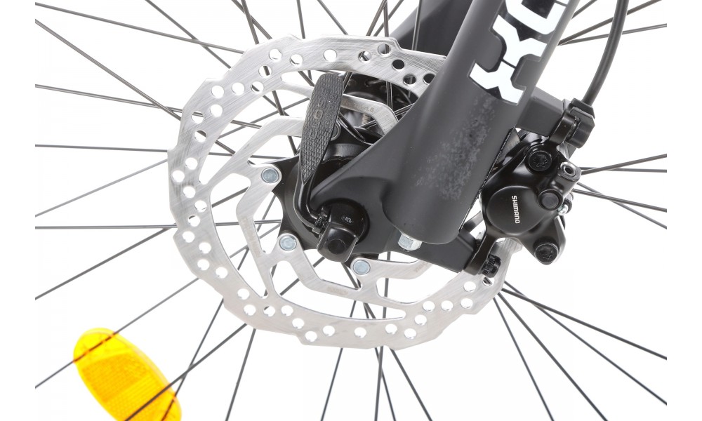 Rower górski elektryczny Romet E-Rambler E9.0 - granatowo-limonkowy