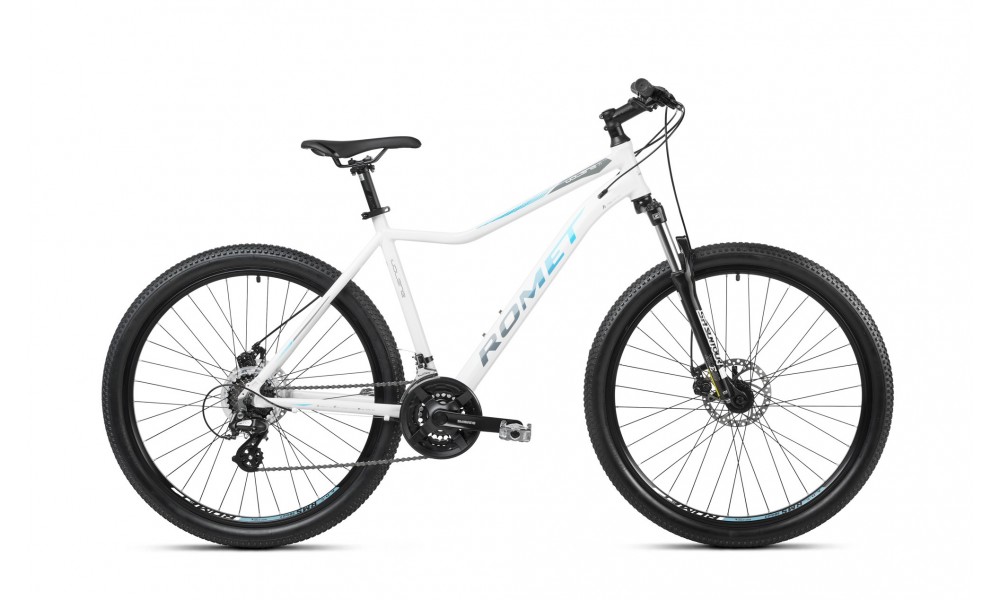 Rower górski Romet Jolene 7.1 - biało-niebieski