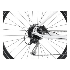 Rower crossowy Romet Orkan 5D - biały-szary 2