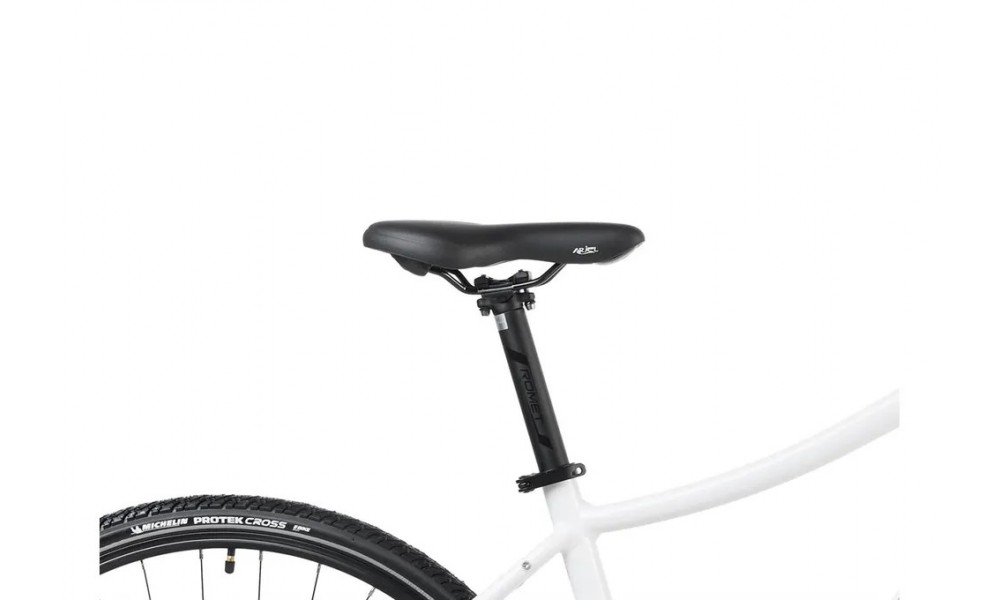 Rower crossowy Romet Orkan 5D - biały-szary