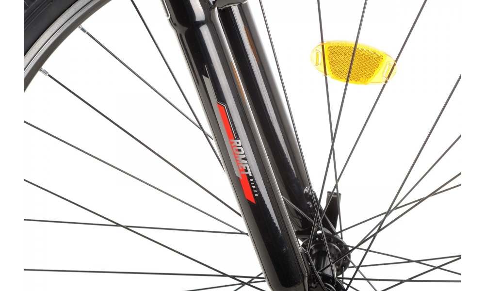 Rower crossowy Romet Orkan 2 M - jasnografitowo-czerwony