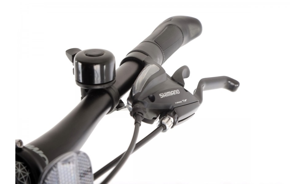 Rower crossowy Romet Orkan 2 M - jasnografitowo-czerwony