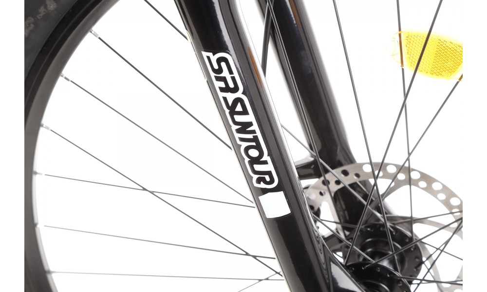 Rower górski Romet Rambler R9.1 - szaro-czarno-pomarańczowy