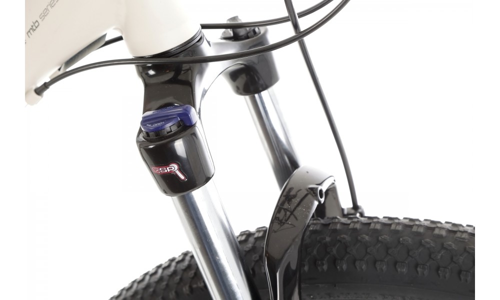 Rower górski Romet Rambler R9.1 - szaro-czarno-pomarańczowy