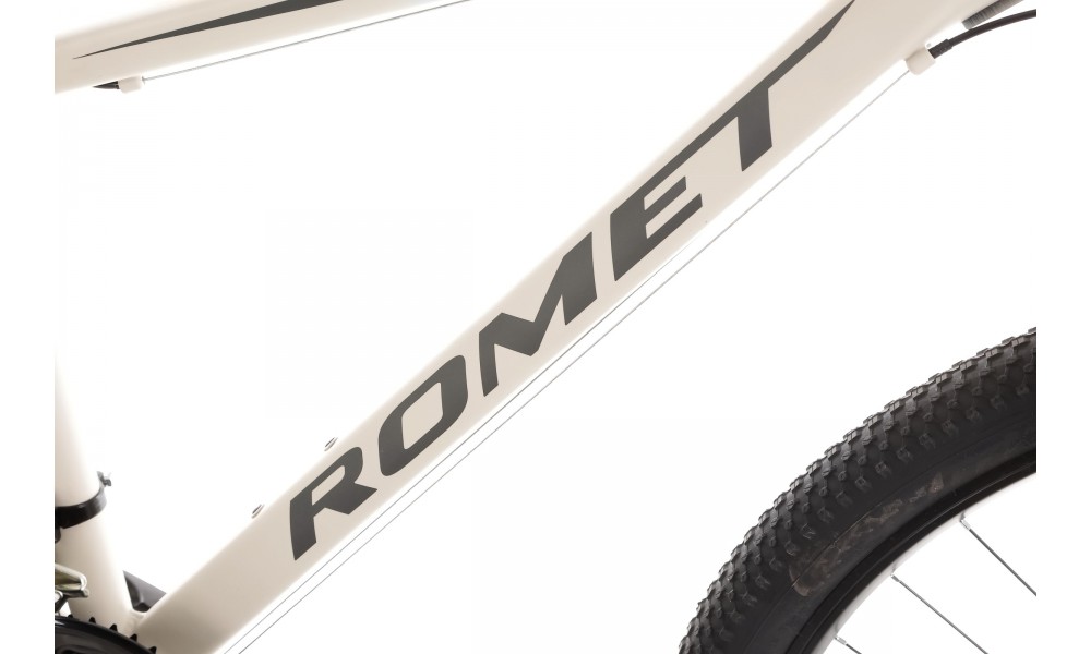 Rower górski Romet Rambler R9.1 - szaro-czarno-pomarańczowy