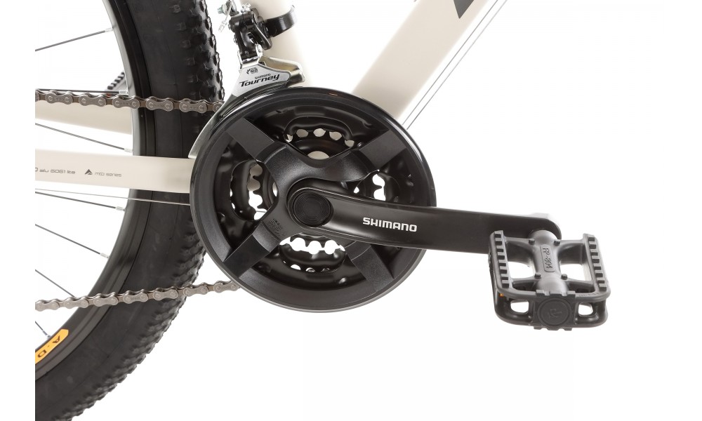 Rower górski Romet Rambler R9.1 - szaro-czarno-pomarańczowy