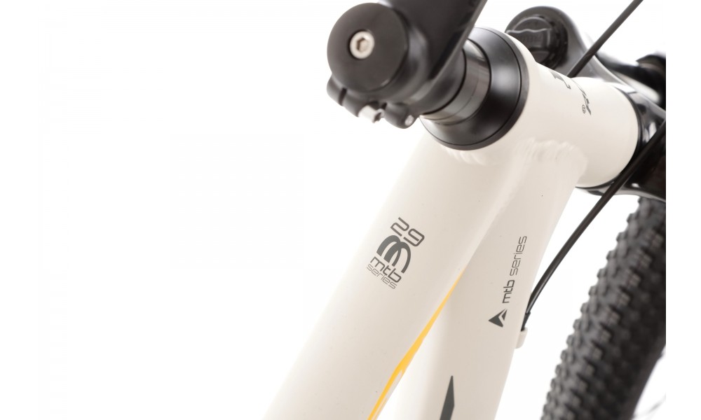 Rower górski Romet Rambler R9.1 - szaro-czarno-pomarańczowy