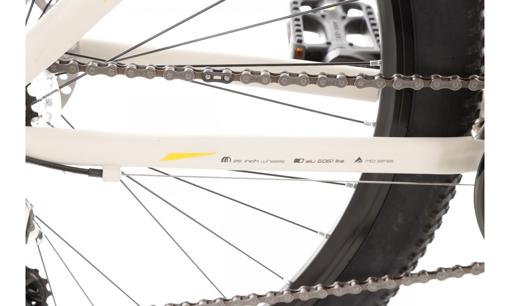 Rower górski Romet Rambler R9.1 - szaro-czarno-pomarańczowy