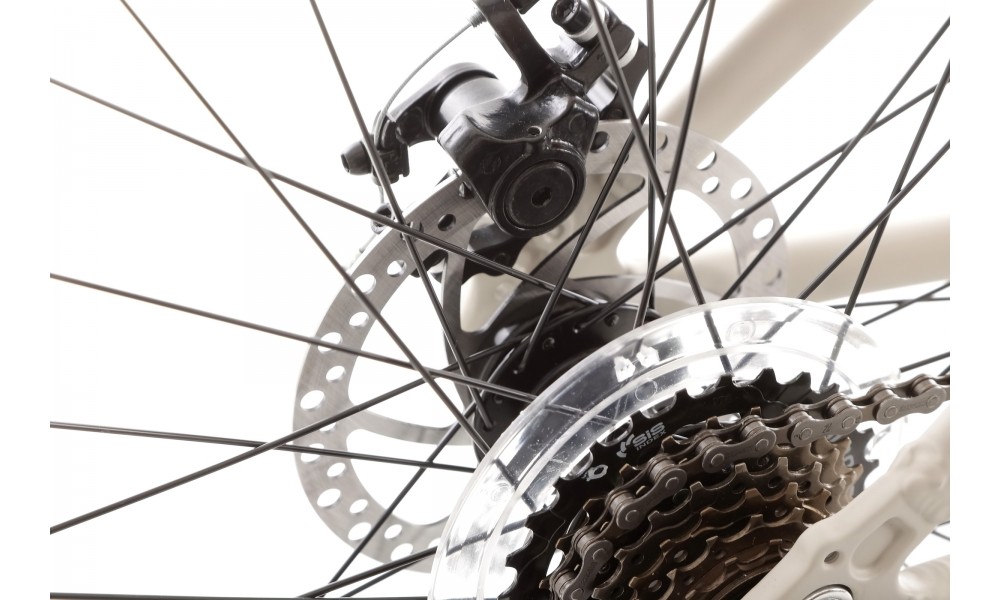 Rower górski Romet Rambler R9.1 - szaro-czarno-pomarańczowy