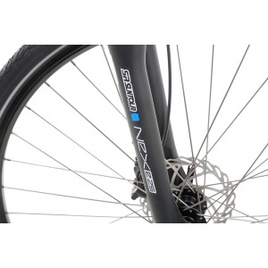 Rower crossowy elektryczny Romet Orkan 1 M MM - zielono-czarny 2