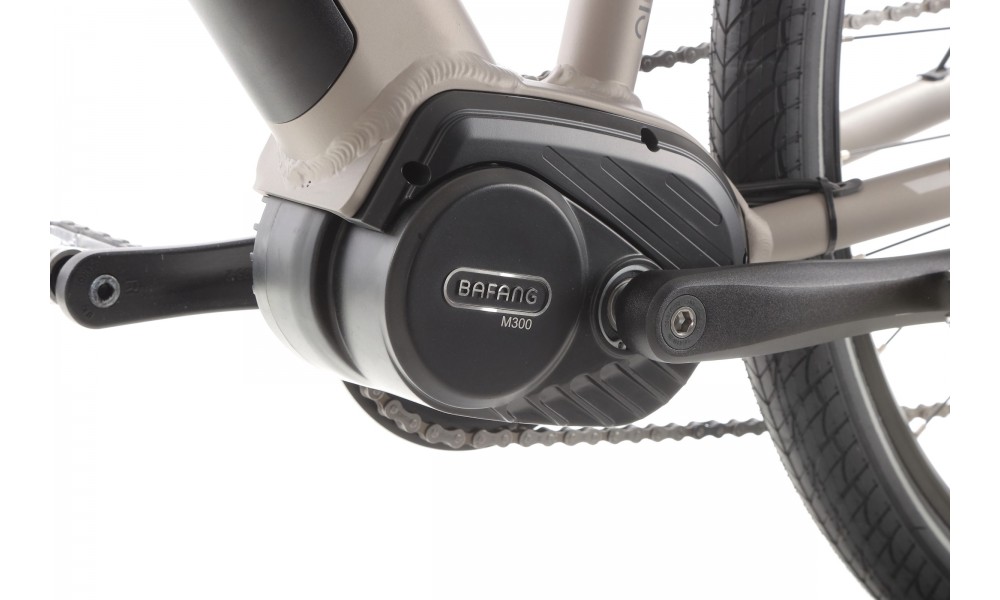 Rower crossowy elektryczny Romet Orkan 1 M MM - szampańsko-srebrny