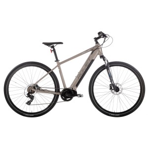 Rower crossowy elektryczny Romet Orkan 1 M MM - szampańsko-srebrny 1