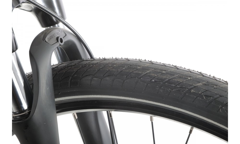 Rower crossowy elektryczny Romet Orkan 1 M MM - szampańsko-srebrny