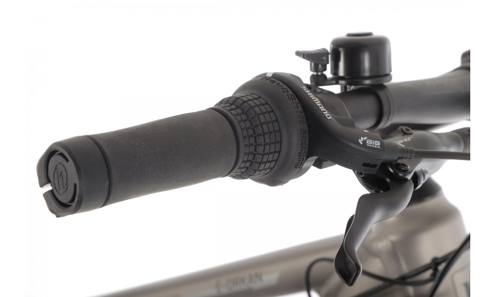 Rower crossowy elektryczny Romet Orkan 1 M MM - szampańsko-srebrny