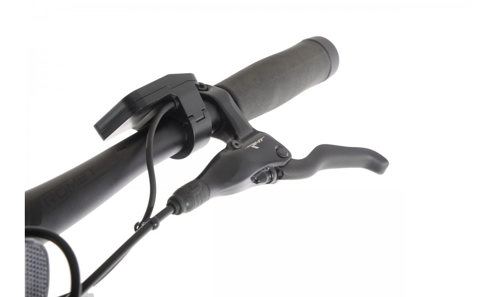 Rower crossowy elektryczny Romet Orkan 1 M MM - szampańsko-srebrny