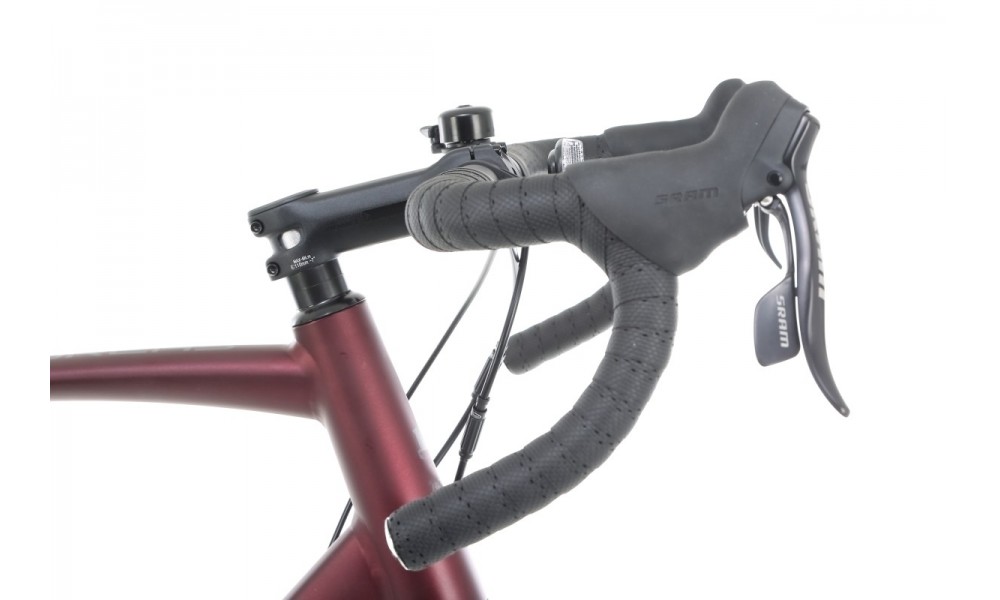 Rower gravel Romet Boreas 1 Lite - bordowo-grafitowy