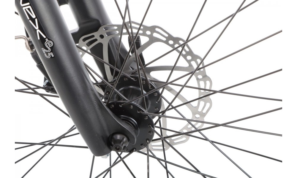 Rower trekkingowy elektryczny Ecobike D2 - czarny