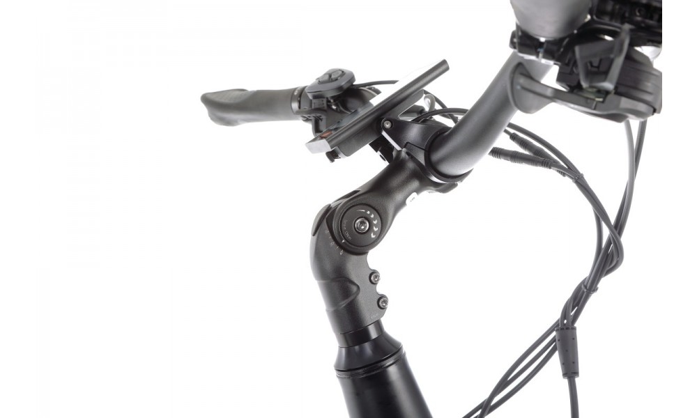 Rower trekkingowy elektryczny Ecobike D2 - czarny