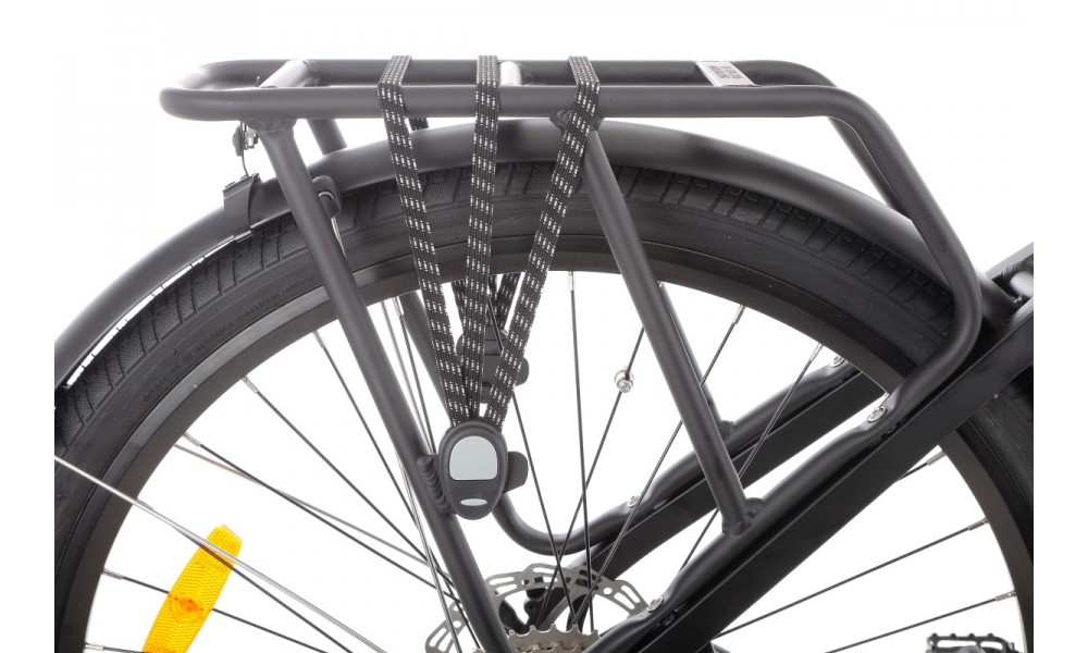 Rower trekkingowy elektryczny Ecobike D2 - czarny