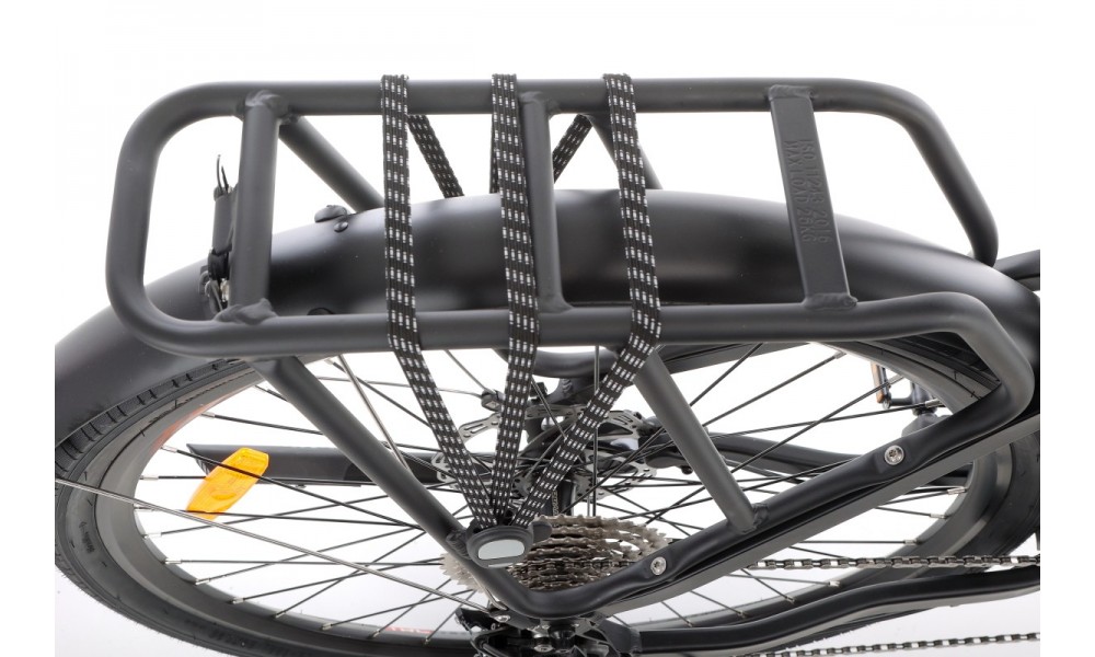 Rower trekkingowy elektryczny Ecobike D2 - czarny