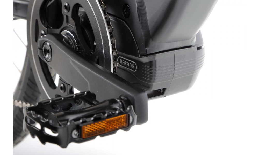 Rower trekkingowy elektryczny Ecobike D2 - czarny