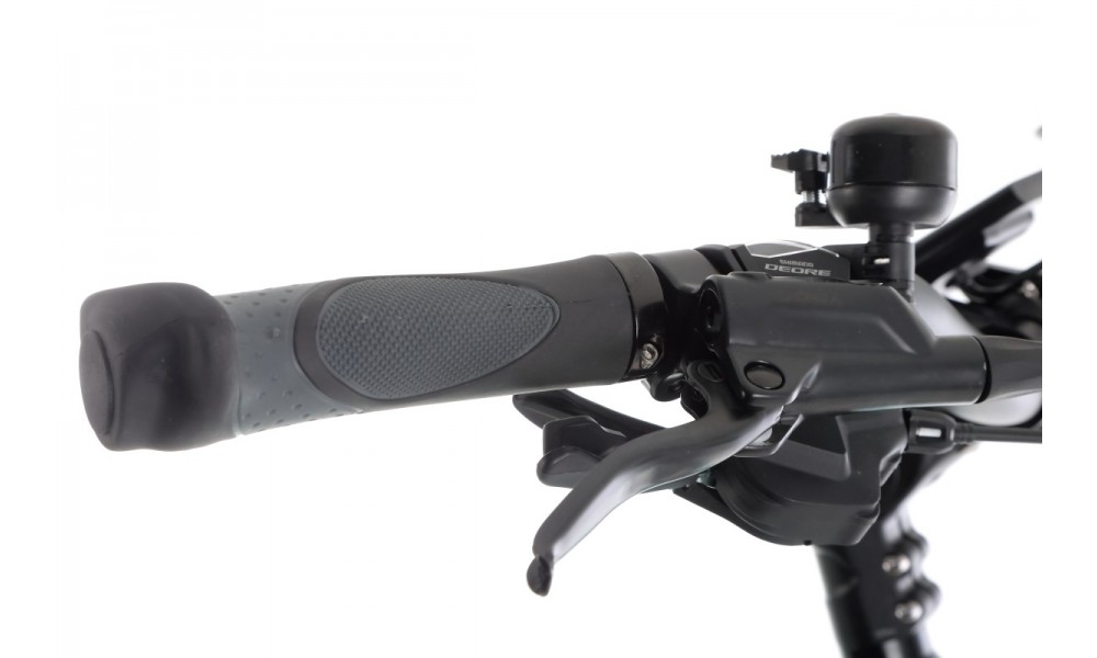 Rower trekkingowy elektryczny Ecobike D2 - miętowy