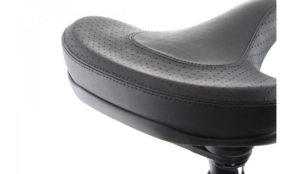 Rower trekkingowy elektryczny Ecobike D2 - miętowy