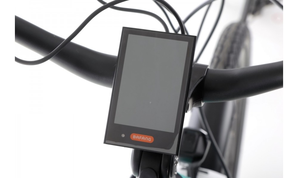 Rower trekkingowy elektryczny Ecobike D2 - miętowy