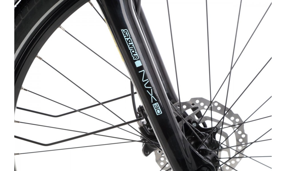 Rower trekingowy elektryczny Kellys E-Cristy 30  Panasonic - niebiesko-czarny