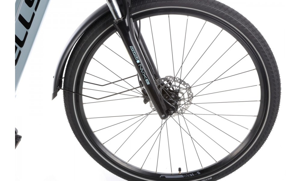 Rower trekingowy elektryczny Kellys E-Cristy 30  Panasonic - niebiesko-czarny