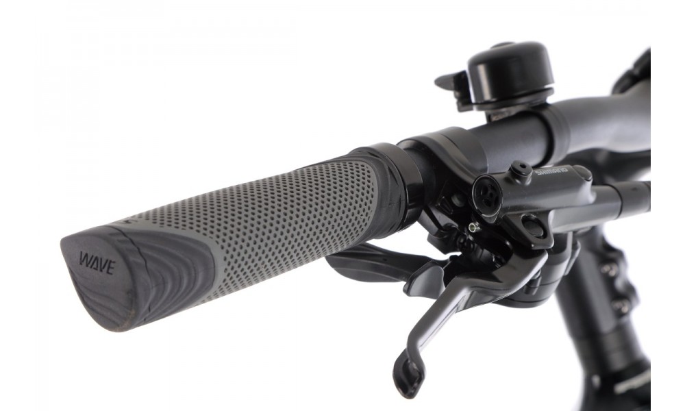 Rower trekingowy elektryczny Kellys E-Cristy 30  Panasonic - niebiesko-czarny