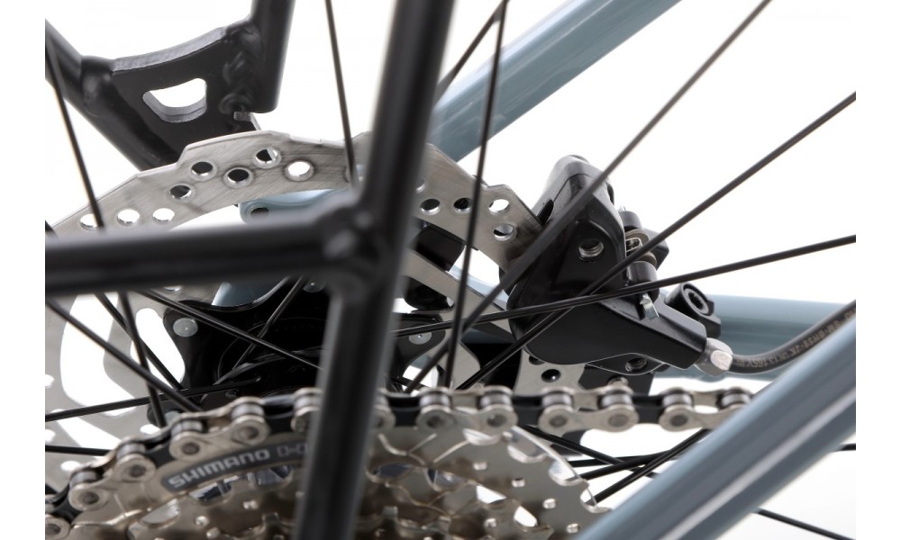 Rower trekingowy elektryczny Kellys E-Cristy 30  Panasonic - niebiesko-czarny