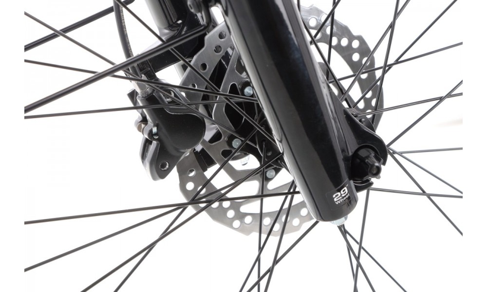 Rower trekingowy elektryczny Kellys E-Cristy 30  Panasonic - szary-czarny