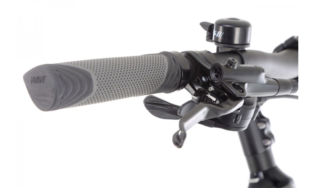 Rower trekingowy elektryczny Kellys E-Cristy 30  Panasonic - szary-czarny