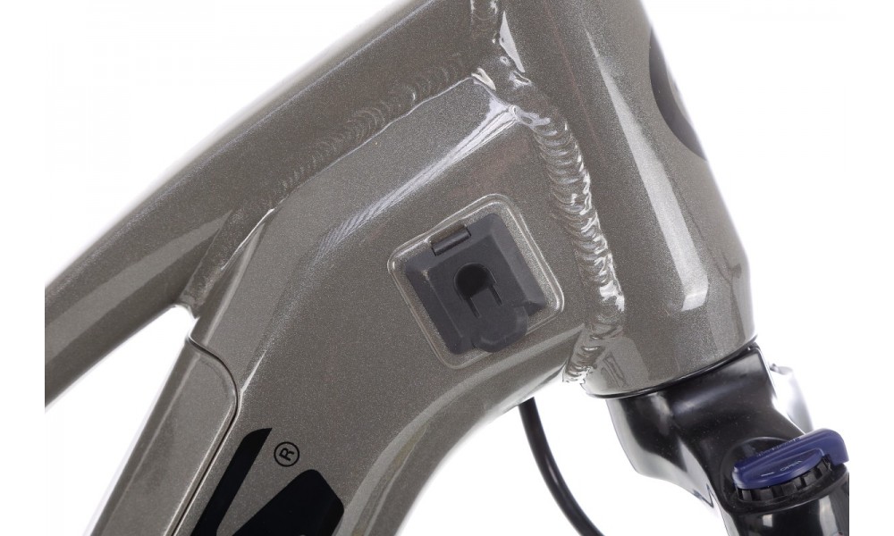 Rower trekingowy elektryczny Kellys E-Cristy 30  Panasonic - szary-czarny