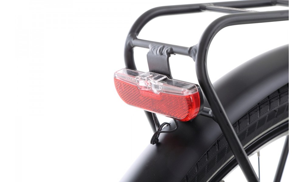 Rower trekingowy elektryczny Kellys E-Cristy 30  Panasonic - szary-czarny