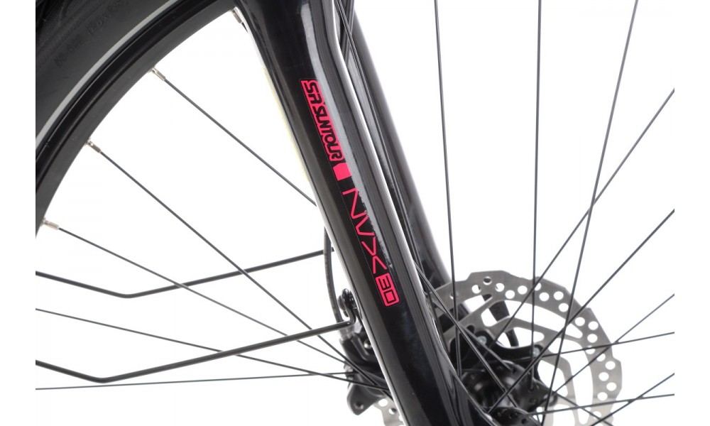 Rower trekingowy elektryczny Kellys E-Cristy 30  Panasonic - biały-czarny